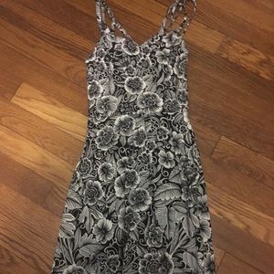 Black and White floral dress